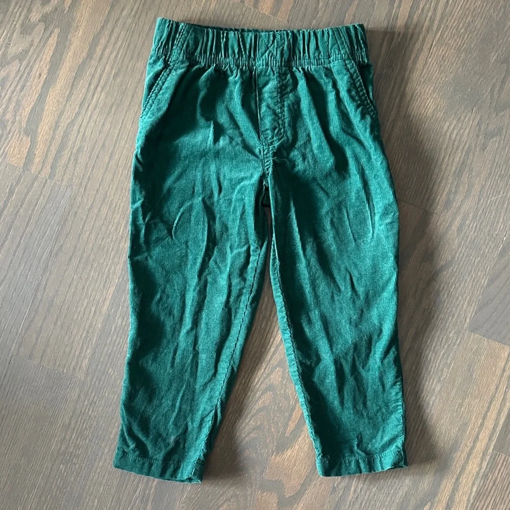 Carter’s Plaid Shirt and Green Pants Set | 3T